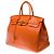 Hermès HERMES Birkin 40 in Orange Leather - 101466 - view 4