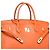 Hermès HERMES Birkin 40 in Orange Leather - 101466 - view 6