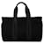 Sac tote Acapulco MM en toile noire Hermès Cuir  ref.1562738