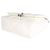 Bolsa Chanel 19 pequena em couro de cordeiro acolchoado branco - vista 6