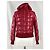Autre Marque Chaqueta de Plumas Post Card Rojo Burdeos - vista 3