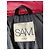 Autre Marque SAM Daunenjacke Rot Nylon Größe 38 - Ansicht 3