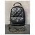 Chanel Classic 24C CC Mini Zaino in Pelle Nera Nero - vista 3