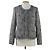 Karl Lagerfeld Tweed Jacke Grau