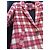Scotch and Soda Giacca in misto lana a righe stile britannico Rosa Rosso Beige - vista 3