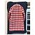 Scotch and Soda Giacca in misto lana a righe stile britannico Rosa Rosso Beige - vista 5