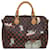 Louis Vuitton Speedy Bandoulière 30 Brown Cloth  ref.1562850