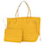 Louis Vuitton Neverfull MM Cuir Jaune  ref.1562949