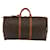 Louis Vuitton Keepall 60 Marrom Lona  ref.1562967