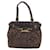 Bolsa tote em lona com assinatura Coach Marrom  ref.1563025