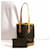 Louis Vuitton Monogram Petit Bucket PM Tote Bag  Brown Cloth  ref.1563074