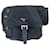 Borsa a spalla Prada in nylon tessuto con placca logo triangolare Nero Tela  ref.1563162