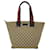 Sac fourre-tout en toile GG Gucci Marron  ref.1563391