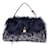 Marc Jacobs Sac à main Gilda à rabat large en sequins Cuir Noir  ref.1563417