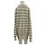 Autre Marque Nicht Signiert / Unsignierte Strickwaren T.International S Baumwolle Beige - Ansicht 2