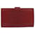 Timeless Chanel Coco Mark Vermelho Couro  ref.1563922