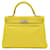 Hermès Kelly 32 Yellow Leather  ref.1563980