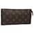 LOUIS VUITTON Monogram Bucket GM Pouch Accessory Pouch LV Auth 78579 Cloth  ref.1564167