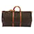 Louis Vuitton Keepall 60 Marrone Tela  ref.1564223