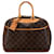 Brown Louis Vuitton Monogram Deauville Handbag Leather  ref.1564322