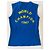 Top Christian Dior J'adore Dior World Champions Blu Giallo Cotone - vista 3
