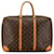 Louis Vuitton Monogram Marron Sirius 45 Cuir Toile  ref.1564584