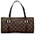 Louis Vuitton Marrón Damier Ebene Papillon 26 Castaño Cuero Lienzo Becerro  ref.1564644