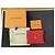 Louis Vuitton Cartera Victorine Escarlata Monogram Empreinte Cuero Roja - vista 3