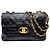 Borsa a tracolla Chanel Timeless Classic Turn Lock Maxi XL Jumbo Nero