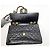 Borsa a tracolla Chanel Timeless Classic Turn Lock Maxi XL Jumbo Nero - vista 19