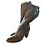 Autre Marque Botas D'Oreste de cuero marrón Castaño