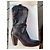 Autre Marque Botas D'Oreste de cuero marrón Castaño - vista 4