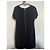 Gerard Darel Schwarzes Viscose Kleid - Ansicht 2
