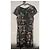 Gerard Darel Blumenkleid schwarz Viscose - Ansicht 2