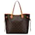 Sac tote Neverfull MM Monogram Louis Vuitton marron Cuir  ref.1564961