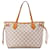 Bolso tote PM Neverfull Damier Azur Louis Vuitton blanco Cuero  ref.1565030