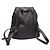 Mochila de flecos de cuero negro Yves Saint Laurent - vista 7