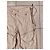 Pantaloni cargo biker astrali con zip e lacci Prada AW1999 Beige - vista 4