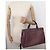 BORSA LANCEL LISON A02894 PELLE BORDEAUX CON TRACOLLA - vista 7