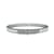 Hermès bracelet Square full of diamonds Kelly Baguettes white gold  - view 1