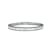 Hermès bracelet Square full of diamonds Kelly Baguettes white gold  - view 4