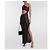 Autre Marque AYA Muse Schwarzes Pailletten Maxi Kleid - Ansicht 2