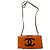 Chanel Métiers d'Art orange acrylic minaudière