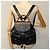 Zaino in pelle nera GUCCI Bamboo Auth am6663 Nero - vista 31
