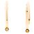 Aurelie Bidermann Orecchini beige