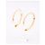 Aurelie Bidermann Orecchini beige - vista 3