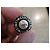 neue Chanel Ohrringe mit Box Silber Hardware - Ansicht 6