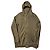 Autre Marque Brauner Hoodie mit Ninja-Reißverschluss von Boris Bidjan Saberi.