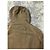 Autre Marque Brauner Hoodie mit Ninja-Reißverschluss von Boris Bidjan Saberi. - Ansicht 6
