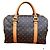 Borsa Louis Vuitton Carryall Marrone scuro